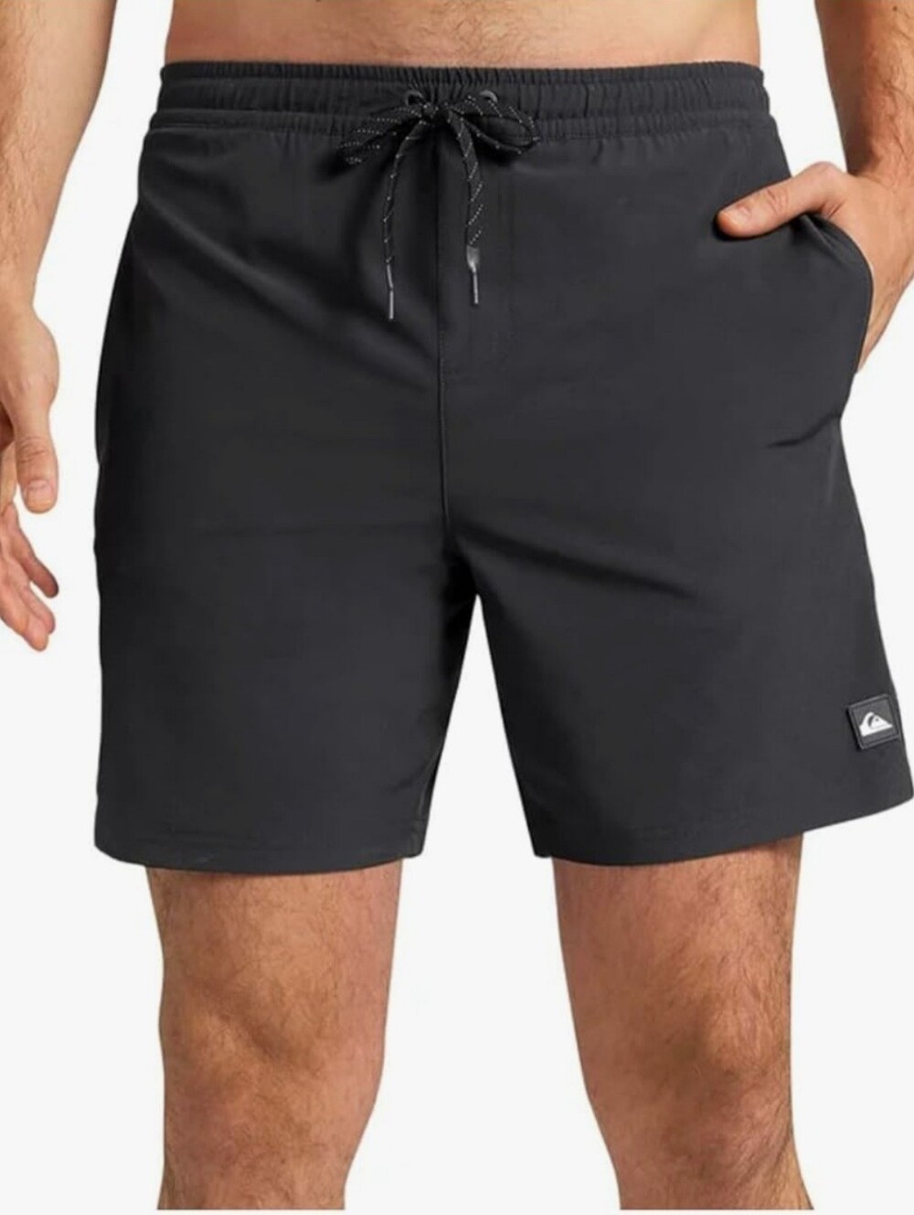 Quicksilver Men's Black Swim Volley Shorts Size XL NWT. Beach Vacation, Surf